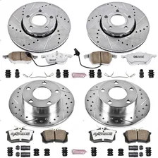 Front and Rear Z26 STREET BRAKE KIT for Audi A6 Quattro image 2