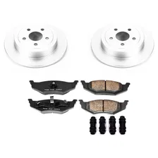 Rear Z17 COATED BRAKE KIT for Chrysler image 2