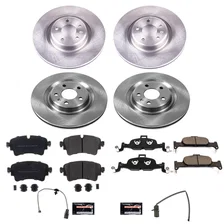 Front and Rear AUTOSPECIALTY BRAKE KIT for Audi image 2