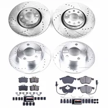 Front and Rear Z23 EVOLUTION BRAKE KIT for Audi A6 Quattro image 2