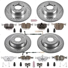 Front and Rear Z26 STREET BRAKE KIT for BMW 525i image 1