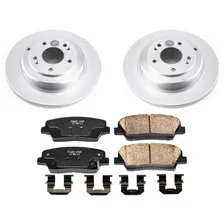 Rear Z17 COATED BRAKE KIT for Hyundai Genesis Coupe image 2