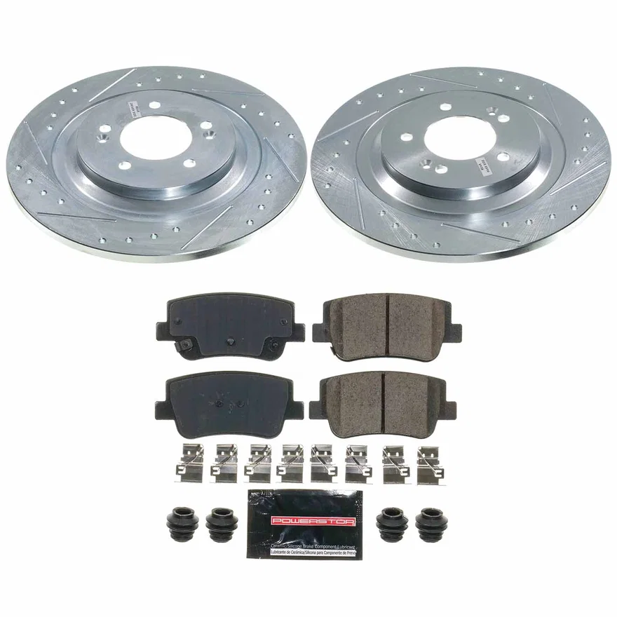 Rear Z23 EVOLUTION BRAKE KIT for Hyundai Sonata