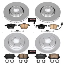 Front and Rear Z23 COATED BRAKE KIT for Audi image 2