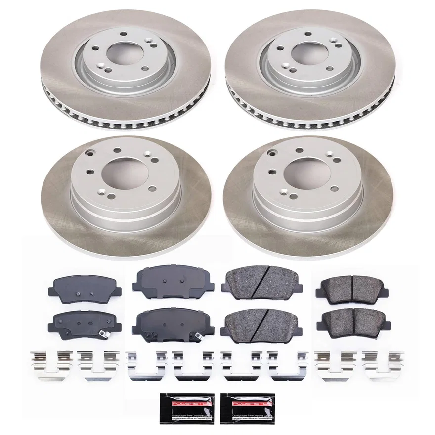 SEMI-COATED ROTOR KIT for Kia Optima