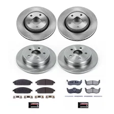 Front and Rear AUTOSPECIALTY BRAKE KIT for Jeep image 2