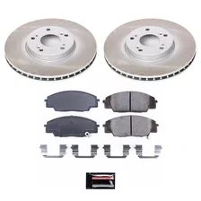 Front SEMI-COATED ROTOR KIT image 1