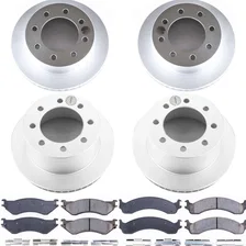 Front and Rear Z17 COATED BRAKE KIT for Dodge image 2