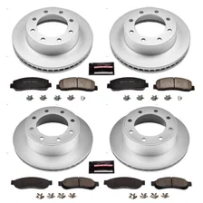 Front and Rear Z17 COATED BRAKE KIT for Ford image 2