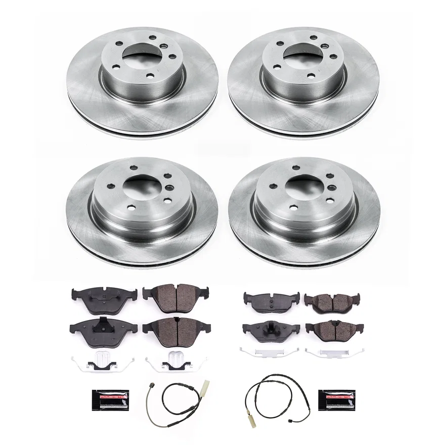 Front and Rear AUTOSPECIALTY BRAKE KIT for BMW 328i