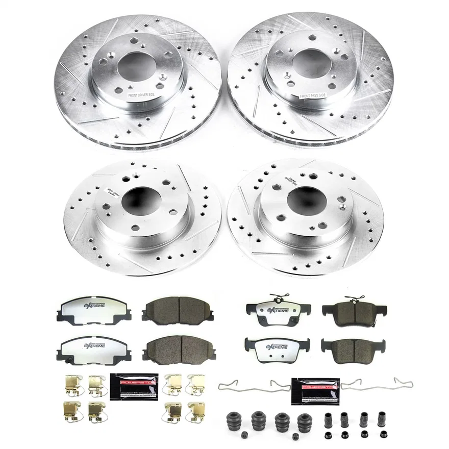 Front and Rear Z26 STREET BRAKE KIT for Honda