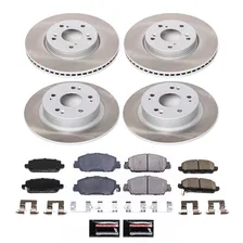 Front and Rear SEMI-COATED ROTOR KIT for Honda HR-V image 1