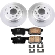 Rear Z17 COATED BRAKE KIT for Acura Legend image 2