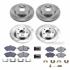 Front and Rear AUTOSPECIALTY BRAKE KIT for Mercedes-Benz SLK250 image 2