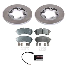 Rear SEMI-COATED ROTOR KIT for Ford image 1