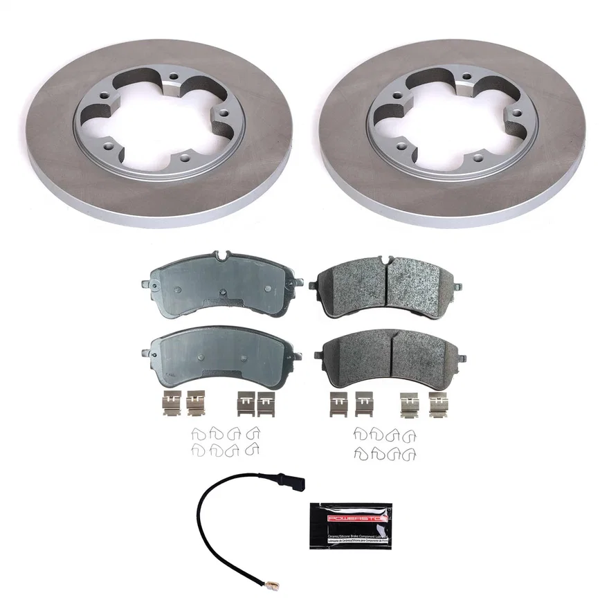 Rear SEMI-COATED ROTOR KIT for Ford
