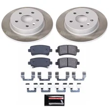 Rear SEMI-COATED ROTOR KIT image 1