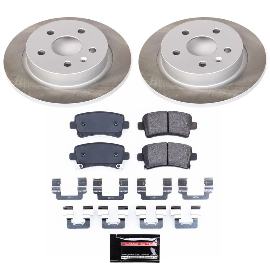 Rear SEMI-COATED ROTOR KIT