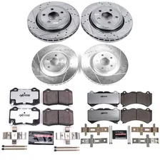 Front and Rear Z26 STREET BRAKE KIT for Jeep Grand Cherokee image 2