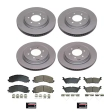 Front and Rear Z17 COATED BRAKE KIT for Ford F-150 image 1