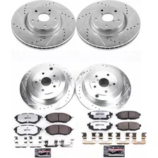 Front and Rear Z26 STREET BRAKE KIT for Subaru image 2