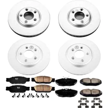 Front and Rear Z17 COATED BRAKE KIT for Jaguar S-Type image 2