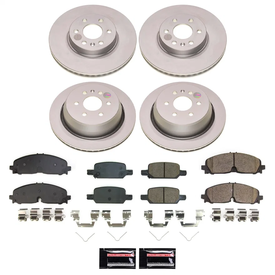 Front and Rear Z17 COATED BRAKE KIT