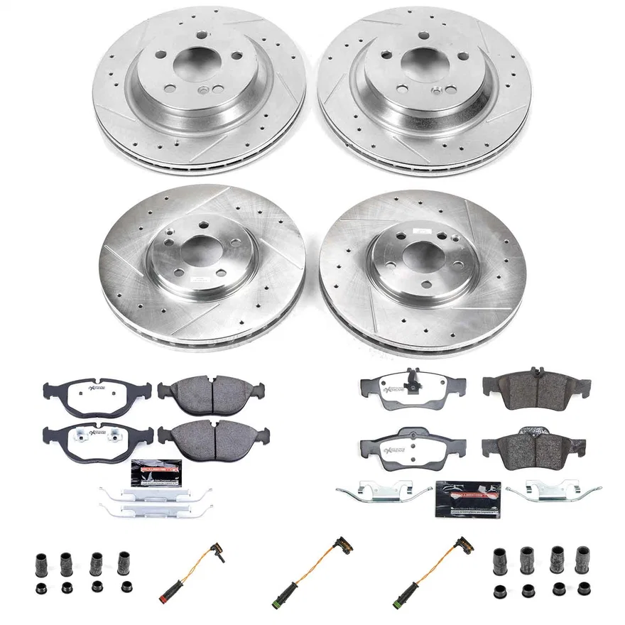 Front and Rear Z26 STREET BRAKE KIT for Mercedes-Benz S430
