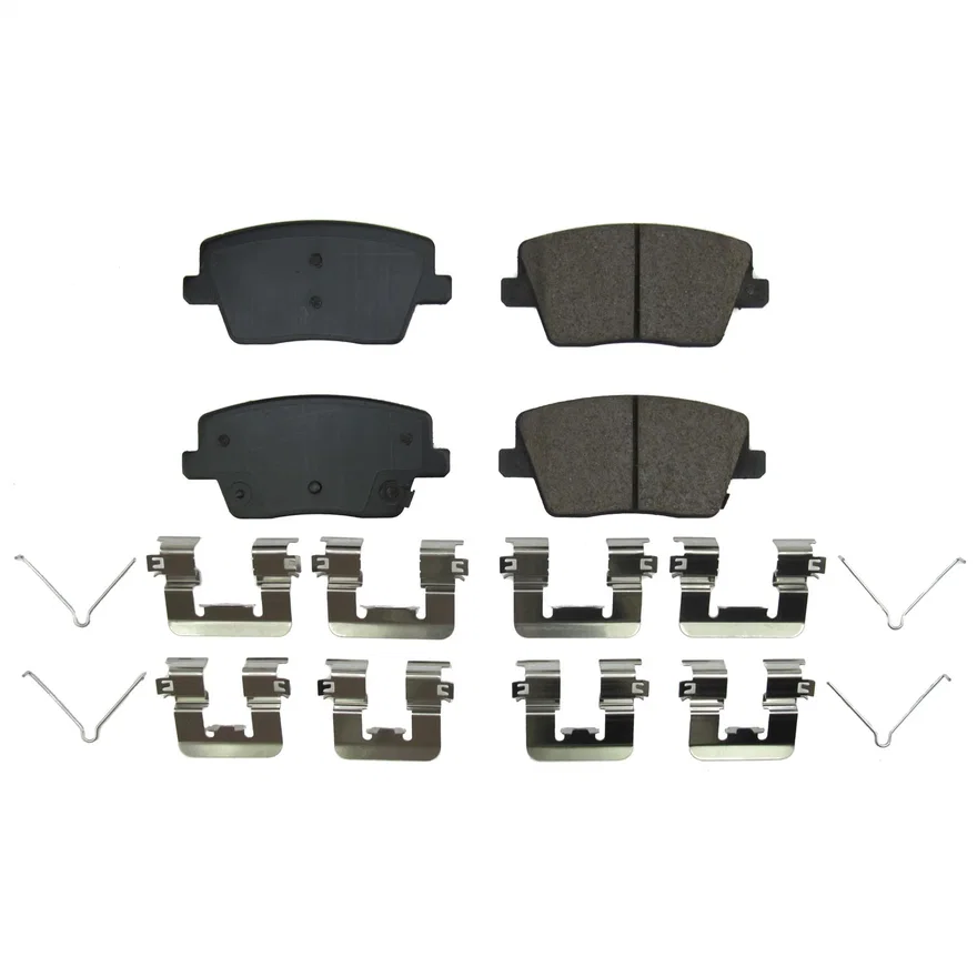 Rear Z17 EVO CERAMIC PAD W/HDW for Hyundai Veloster N