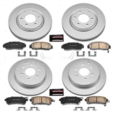 Front and Rear Z17 COATED BRAKE KIT image 2