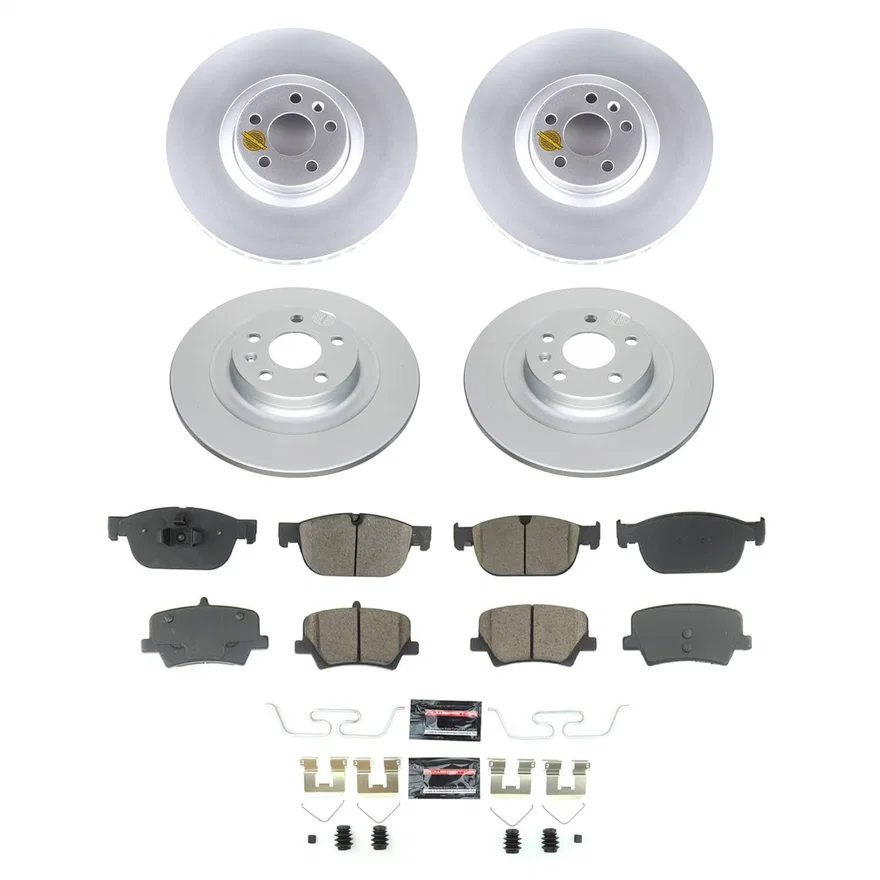 Front and Rear Z23 COATED BRAKE KIT for Volvo XC40
