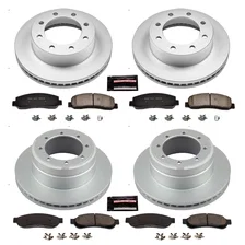 Front and Rear Z17 COATED BRAKE KIT for Ford image 2