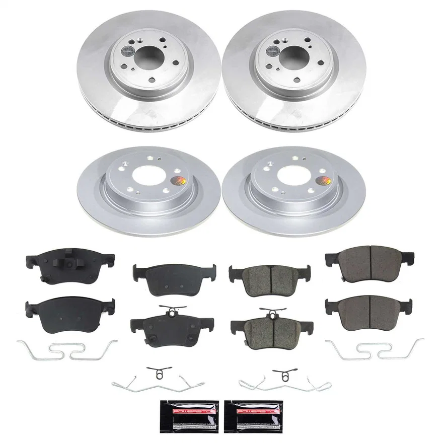 Front and Rear Z17 COATED BRAKE KIT