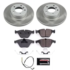 Front SEMI-COATED ROTOR KIT for BMW 328i image 1