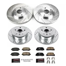 Front and Rear Z23 EVOLUTION BRAKE KIT for Toyota Highlander image 2
