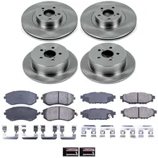 Front and Rear AUTOSPECIALTY BRAKE KIT for Subaru image 2