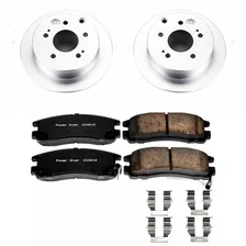 Rear Z17 COATED BRAKE KIT for Mitsubishi image 2