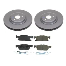 Front Z17 COATED BRAKE KIT for Ford Edge image 1