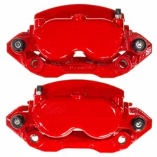 Front RED CALIPER PAIR W/BRKT for Dodge Durango image 3