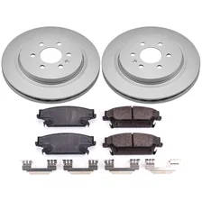 Rear Z17 COATED BRAKE KIT for Cadillac SRX image 2