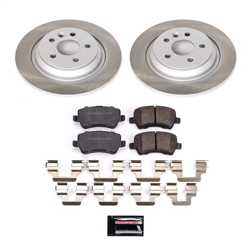 Rear SEMI-COATED ROTOR KIT for Volvo