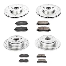 Front and Rear Z23 EVOLUTION BRAKE KIT for Toyota Highlander image 2