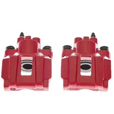Rear RED CALIPER PAIR for Chrysler Pacifica image 2