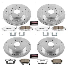 Front and Rear Z26 STREET BRAKE KIT for Suzuki SX4 image 2