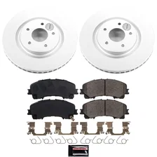 Front Z17 COATED BRAKE KIT for Nissan Rogue image 2
