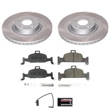 Front SEMI-COATED ROTOR KIT for Audi image 1