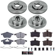 Front and Rear AUTOSPECIALTY BRAKE KIT for Audi A4 image 2