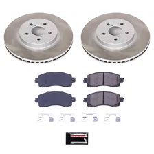 Front SEMI-COATED ROTOR KIT for Subaru Impreza image 1