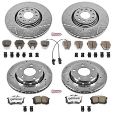 Front and Rear Z26 STREET BRAKE KIT for Audi S4 image 2