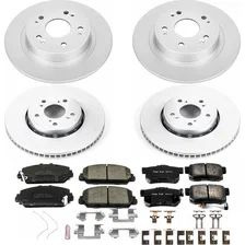 Front and Rear Z17 COATED BRAKE KIT for Acura ILX image 2